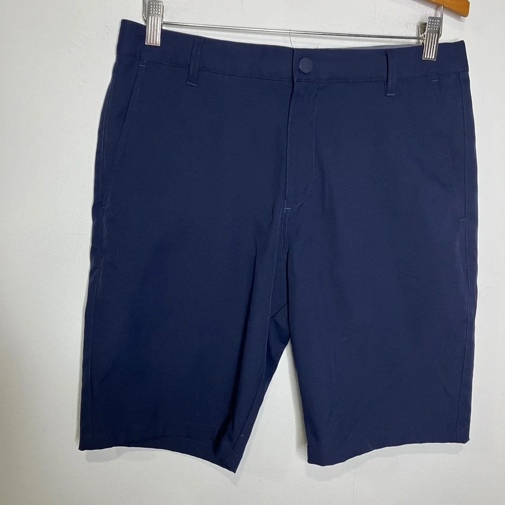 Puma men's dealer golf shorts navy‎ blue size 32 activewear casual dressy preppy